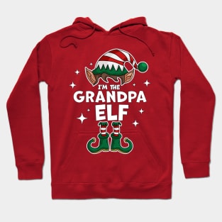 I'm the Grandpa Elf - Funny Christmas Matching Family Group Hoodie